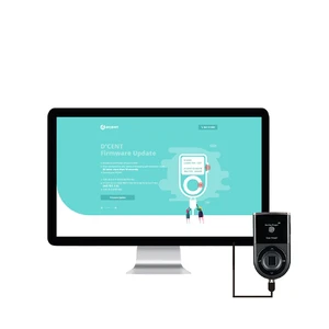 Аппаратный холодный биометрический криптокошелек D'CENT Biometric Wallet для криптовалюты с дисплеем, micro-USB, Bluetooth - Фото 5