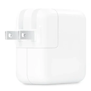 Сетевое зарядное устройство Apple Dual USB-C Port Power Adapter 35W (MNWP3) + EU адаптер - Фото 2