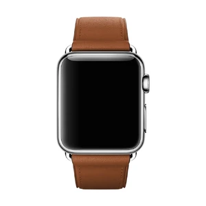 Ремешок Apple 41mm | 40mm | 38mm Saddle Brown Classic Buckle (MMH92) для Apple Watch - Фото 3