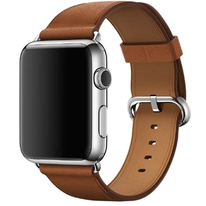 Ремешок Apple Ultra 49mm | 45mm | 44mm | 42mm Saddle Brown Classic Buckle (MMHE2) для Apple Watch - Фото 3