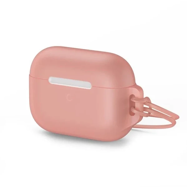Силіконовий чохол для Apple AirPods Pro Baseus Let's go Jelly Lanyard (з ремінцем) Orange в Одесі