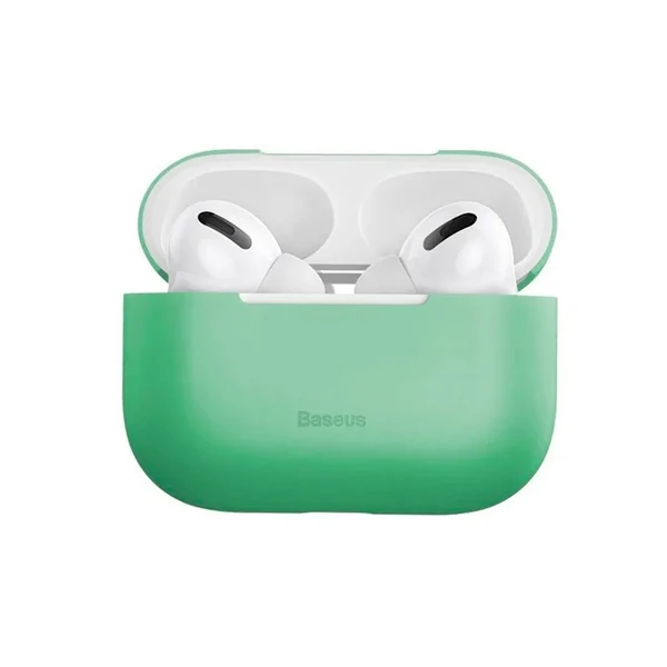 Силіконовий чохол для Apple AirPods Pro Baseus Super Thin Silica Gel Green в Одесі