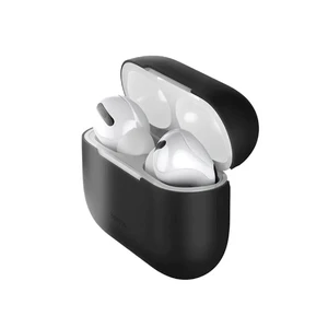 Силіконовий чохол для Apple AirPods Pro Baseus Super Thin Silica Gel Black