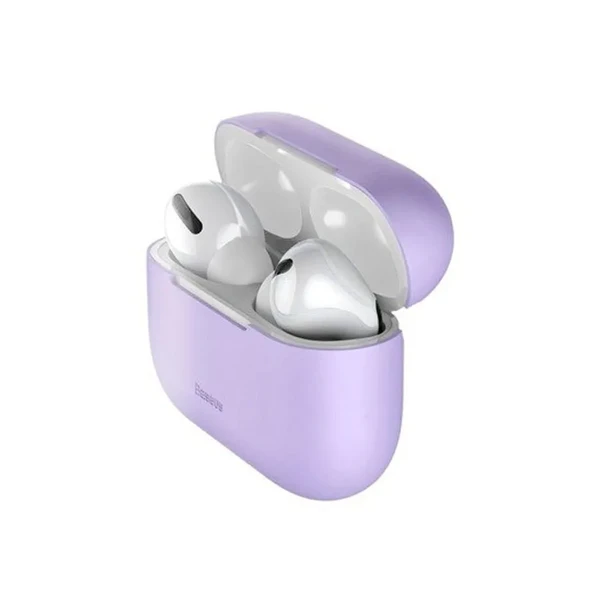 Силіконовий чохол для Apple AirPods Pro Baseus Super Thin Silica Gel Purple в Одесі