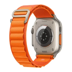 Ремешок Apple Alpine Loop Orange для Apple Watch Ultra Ultra 49mm | 45mm | 44mm | 42mm Размер L (MQE13) - Фото 2