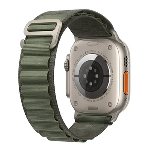 Ремешок Apple Alpine Loop Green для Apple Watch Ultra Ultra 49mm | 45mm | 44mm | 42mm Размер S (MQE23) - Фото 2