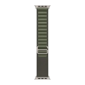 Ремешок Apple Alpine Loop Green для Apple Watch Ultra Ultra 49mm | 45mm | 44mm | 42mm Размер S (MQE23) - Фото 3