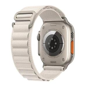Ремешок Apple Alpine Loop Starlight для Apple Watch Ultra Ultra 49mm | 45mm | 44mm | 42mm Размер L (MQE73) - Фото 2
