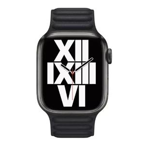 Ремешок Apple Midnight Leather Link (ML813) для Apple Watch Ultra 49mm | 45mm | 44mm | 42mm Размер S/M - Фото 2