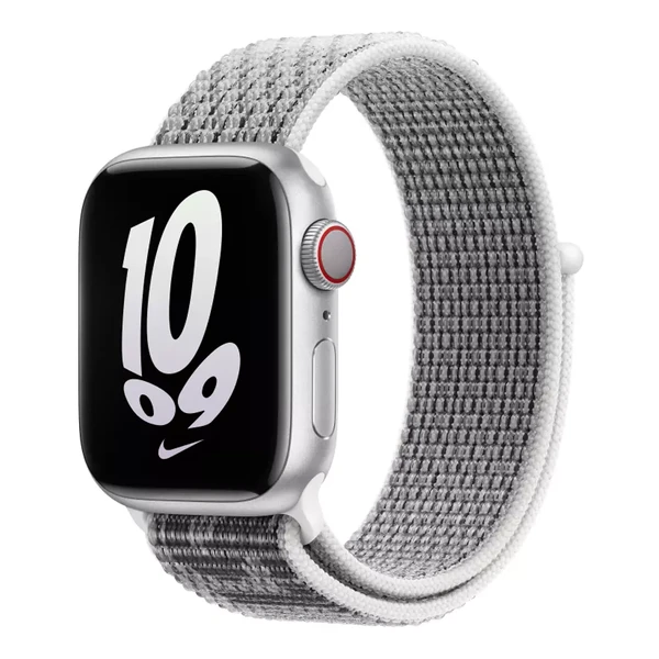 Ремешок Apple Summit White/Black Nike Sport Loop (MPJ03) для Apple Watch Ultra 49mm | 45mm | 44mm | 42mm в Днепре