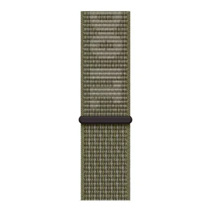 Ремешок Apple Sequoia/Pure Platinum Nike Sport Loop (MPHX3) для Apple Watch 41mm | 40mm | 38mm - Фото 3