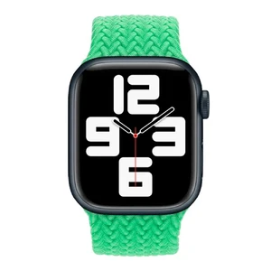 Плетеный монобраслет Apple Braided Solo Loop Bright Green (MN053) для Apple Watch 41mm | 40mm | 38mm Размер 4 - Фото 2