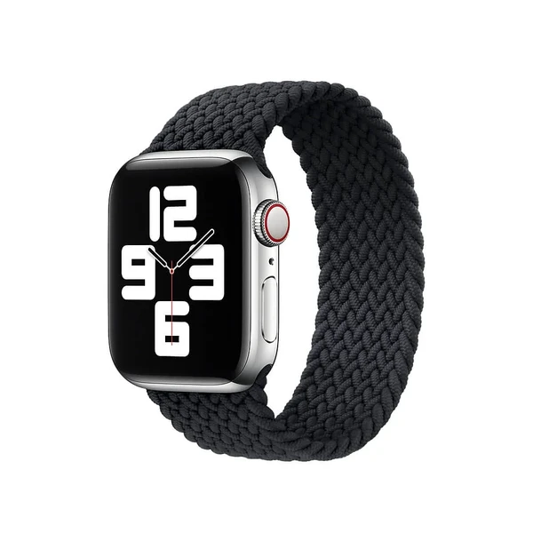 Плетеный монобраслет Apple Braided Solo Loop Charcoal для Apple Watch 41mm | 40mm | 38mm (MY792) Размер 5 в Тернополе