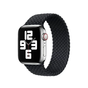 Плетений монобраслет Apple Braided Solo Loop Charcoal для Apple Watch 41mm | 40mm | 38mm (MY762) Розмір 2 MY762 - Фото 1