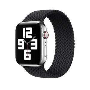 Плетений монобраслет Apple Braided Solo Loop Charcoal для Apple Watch Ultra 49mm | 45mm | 44mm | 42mm (MY8M2) Розмір 5 MY8M2 - Фото 1