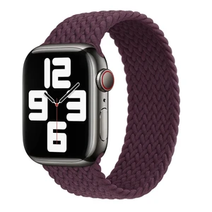 Плетений монобраслет Apple Braided Solo Loop Dark Cherry (ML603) для Apple Watch Ultra 49mm | 45mm | 44mm | 42mm Розмір 6 ML603 - Фото 1