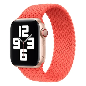 Плетеный монобраслет Apple Braided Solo Loop Electric Orange для Apple Watch 41mm | 40mm | 38mm (MJJD3) Размер 7 MJJD3 - Фото 1