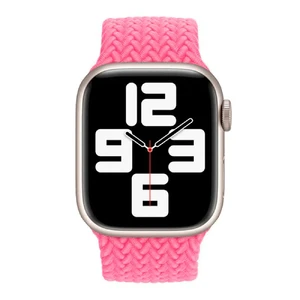 Плетеный монобраслет Apple Braided Solo Loop Flamingo (MN1V3) для Apple Watch Ultra 49mm | 45mm | 44mm | 42mm Размер 9 - Фото 2
