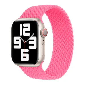 Плетений монобраслет Apple Braided Solo Loop Flamingo (MN1M3) для Apple Watch Ultra 49mm | 45mm | 44mm | 42mm Розмір 5 MN1M3 - Фото 1