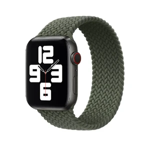 Плетеный монобраслет Apple Braided Solo Loop Inverness Green для Apple Watch Ultra 49mm | 45mm | 44mm | 42mm (MY892) Размер 12 MY892 - Фото 1
