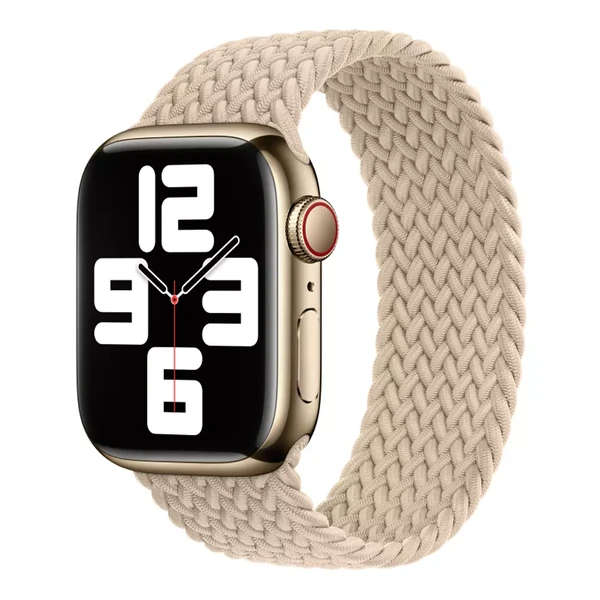 Ремешок Apple Braided Solo Loop Beige (MP9T3) для Apple Watch 41mm | 40mm | 38mm Размер 3