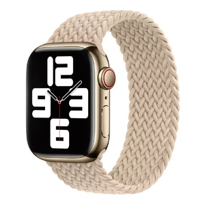 Ремінець Apple Braided Solo Loop Beige (MPCT3) для Apple Watch Ultra 49mm | 45mm | 44mm | 42mm Розмір 8 MPCT3 - Фото 1