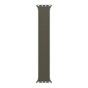 Ремінець Apple Braided Solo Loop Olive (MQYX3) для Apple Watch Ultra 49mm | 45mm | 44mm | 42mm Розмір 8 - Фото 3