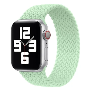Плетений монобраслет Apple Braided Solo Loop Pistachio для Apple Watch 41mm | 40mm | 38mm (MJJ23) Розмір 6 MJJ23 - Фото 1