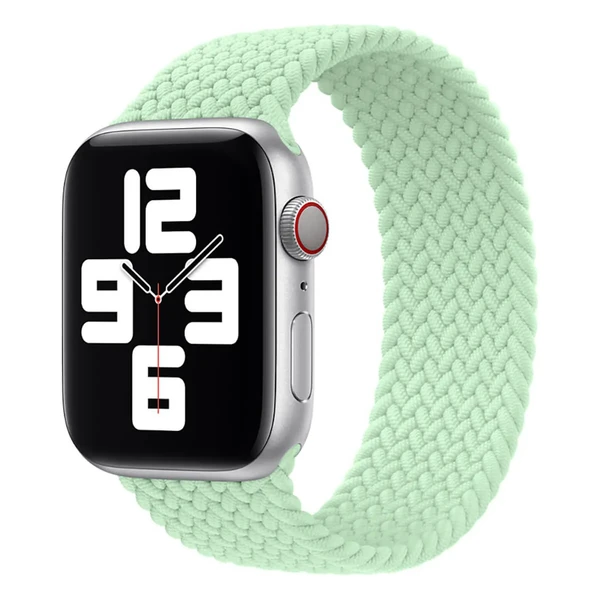 Плетеный монобраслет Apple Braided Solo Loop Pistachio для Apple Watch Ultra 49mm | 45mm | 44mm | 42mm (MJJN3) Размер 10