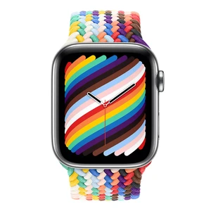 Плетеный монобраслет Apple Braided Solo Loop Pride Edition для Apple Watch Ultra 49mm | 45mm | 44mm | 42mm (MJXJ3) Размер 12 - Фото 3