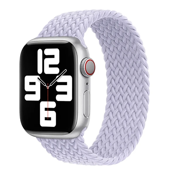 Ремінець Apple Braided Solo Loop Purple Fog (MQY83) для Apple Watch 41mm | 40мм | 38mm Розмір 5