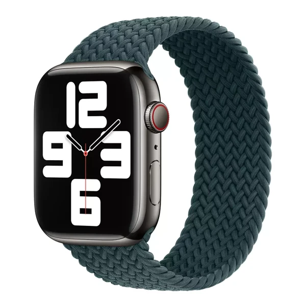 Ремінець Apple Braided Solo Loop Rainforest (MP8Y3) для Apple Watch 41mm | 40мм | 38mm Розмір 4