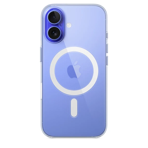 Прозорий чохол Apple Clear Case with MagSafe (MA6A4) для iPhone 16