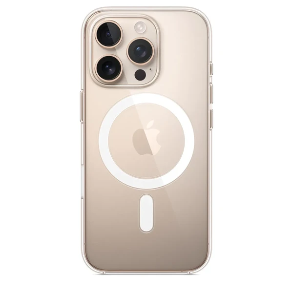 Прозрачный чехол Apple Clear Case with MagSafe (MA7E4) для iPhone 16 Pro в Мукачево