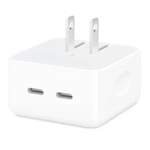 Компактний адаптер живлення Apple Dual USB-C Port 35W (MNWM) + EU адаптер