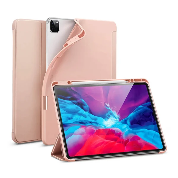 Чехол-книжка ESR Rebound Case Pencil Holder Rose Gold для Apple iPad Pro 11" (2020)