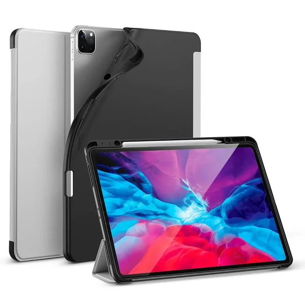 Чохол-книжка ESR Rebound Case Pencil Holder Silver Gray для Apple iPad Pro 12.9" (2020)