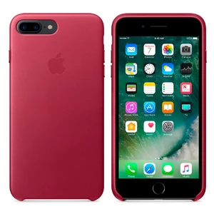 Кожаный чехол Apple Leather Case Berry (MPVU2) для iPhone 7 Plus | 8 Plus - Фото 3