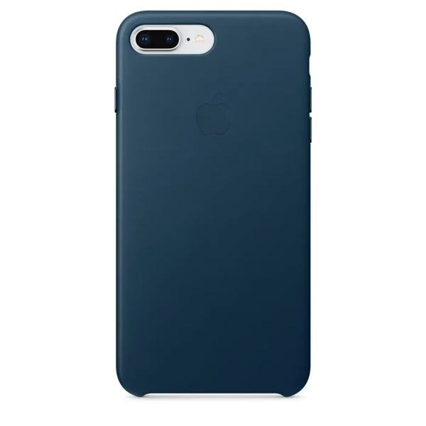 Шкіряний чохол Apple Leather Case Cosmos Blue (MQHR2) для iPhone 8 Plus | 7 Plus