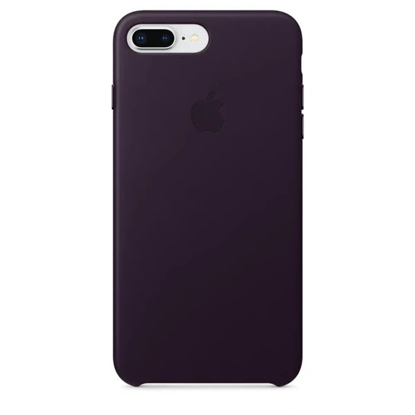 Кожаный чехол Apple Leather Case Dark Aubergine (MQHQ2) для iPhone 8 Plus | 7 Plus в Запорожье