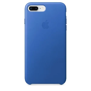 Кожаный чехол Apple Leather Case Electric Blue (MRG92) для iPhone 8 Plus | 7 Plus MRG92 - Фото 1