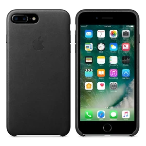 Кожаный чехол Apple Leather Case Black (MMYJ2) для iPhone 7 Plus | 8 Plus - Фото 2