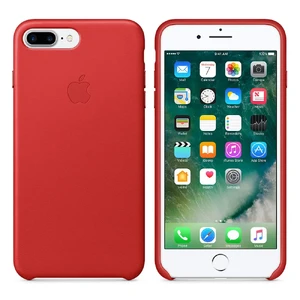 Шкіряний чохол Apple Leather Case (PRODUCT) RED (MMYK2) для iPhone 7 Plus | 8 Plus - Фото 4