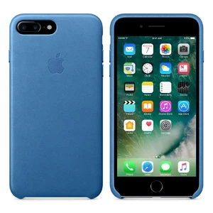 Шкіряний чохол Apple Leather Case Sea Blue (MMYH2) для iPhone 7 Plus | 8 Plus - Фото 2