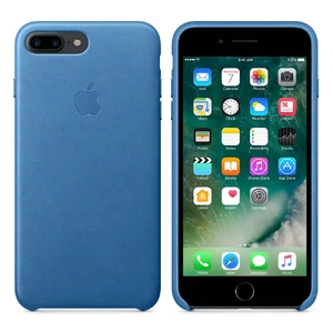 Шкіряний чохол Apple Leather Case Sea Blue (MMYH2) для iPhone 7 Plus | 8 Plus - Фото 3