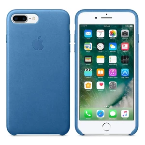 Шкіряний чохол Apple Leather Case Sea Blue (MMYH2) для iPhone 7 Plus | 8 Plus - Фото 4