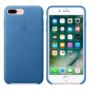 Шкіряний чохол Apple Leather Case Sea Blue (MMYH2) для iPhone 7 Plus | 8 Plus - Фото 6