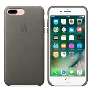 Кожаный чехол Apple Leather Case Storm Gray (MMYE2) для iPhone 7 Plus | 8 Plus - Фото 6