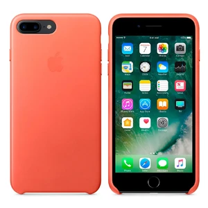 Кожаный чехол Apple Leather Case Geranium (MQ5H2) для iPhone 7 Plus | 8 Plus - Фото 3