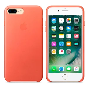Кожаный чехол Apple Leather Case Geranium (MQ5H2) для iPhone 7 Plus | 8 Plus - Фото 5